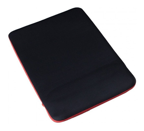 Capa Para Notebook Hp 14 Preto / Vermelho Dupla Face