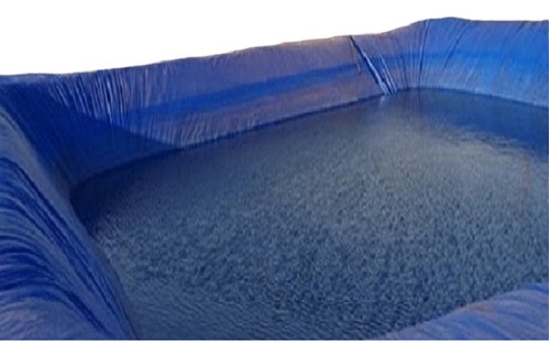 Lona Plastica Azul 2x1,5 Lago Piscina Peixe Cisterna 350micr