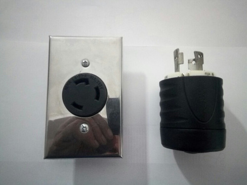 Conector Enchufe Tipo Nema Macho / Hembra Pared Planta Elect