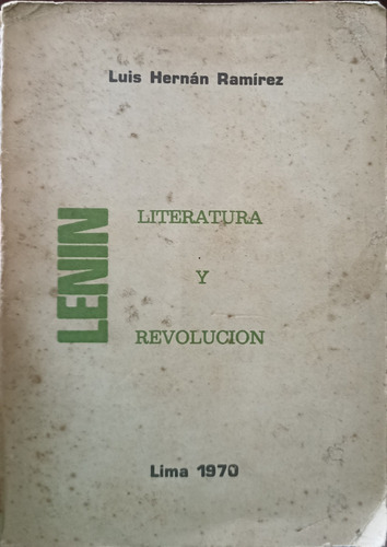 Lenin, Literatura Y Revolución 