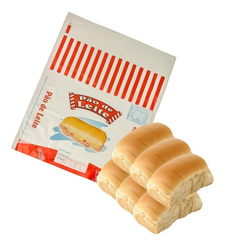 Saco Plástico P/ Pão De Leite 25x48 1000 Unidades