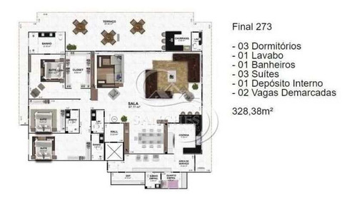 Imagem 20 de 20 de Apartamento 140 M² - Alto Padrão - Em Obras - Vila Caiçara - Praia Grande - Sp - V2825