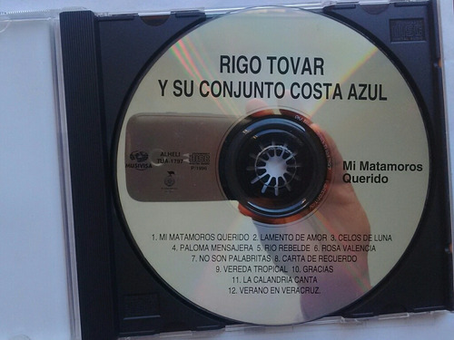 Rigo Tovar Con El Conjunto Costa Azul Cd Primera Edición (Usado)