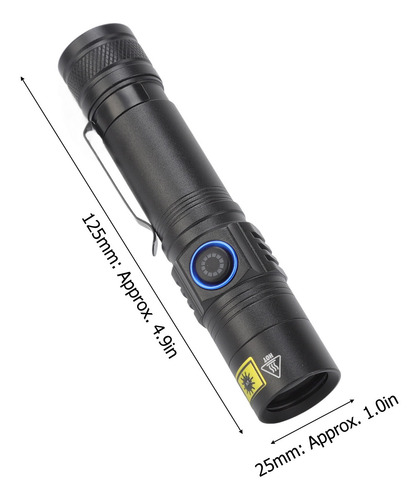 Detector De Luz Negra Ultravioleta Led Uv Black Light