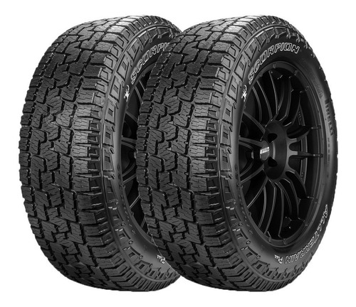 Kit 2 Neumático Pirelli 235 65 17 Scorpion At Para Koleos