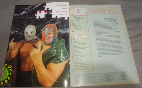 Revista Colosos De La Lucha Libre Primer Aniversario (Usado)