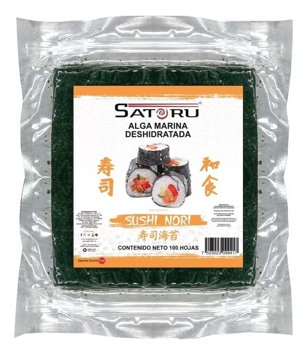 Tercera imagen para búsqueda de algas para sushi