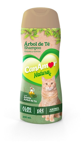 Shampoo Canamor Arbol De Te Felino 230ml