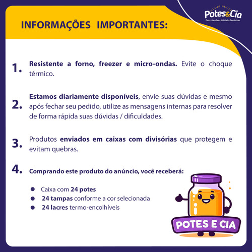 24 Potes Belém 240ml Com Tampa Metálica Ou Plástica Cor Rose Gold
