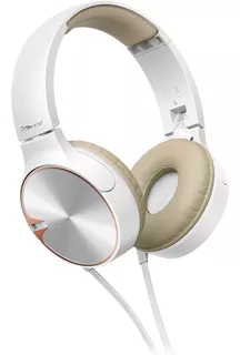 Auriculares Headphones Con Microfono | Blanco / Pioneer