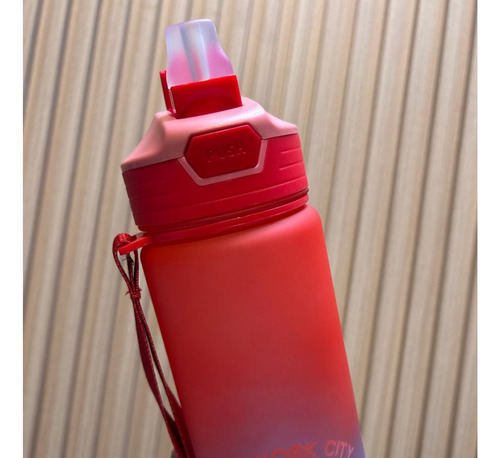 Botella Deportiva Everlast 1 Litro Entrenamiento Fitness Fucsia/azul