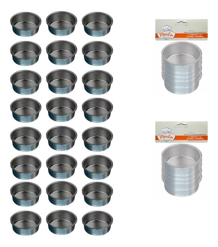 120 un Forma Para Mini Quiche Pão De Mel Quindim Doces
