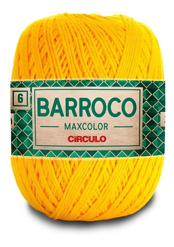 Imagem 1 de 1 de Barbante Barroco Maxcolor 400g Nº6 Círculo