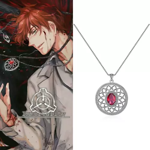 Venda Anime scp fundação scp-963 amuleto colar adereços scp963 médico  brilhante do pendente da jóia de acessórios de cosplay homens fãs de  presente de natal > Loja 