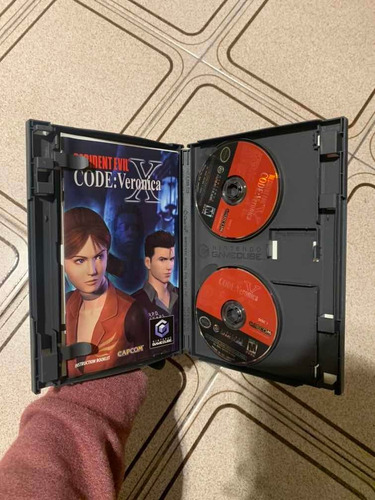 Resident Evil Cod Veronica Nintendo Gamecube Usado Original
