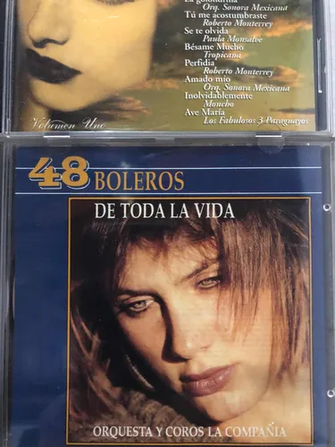 9 Cd De Música Romántica Latina De Toda La Vida (Usado)