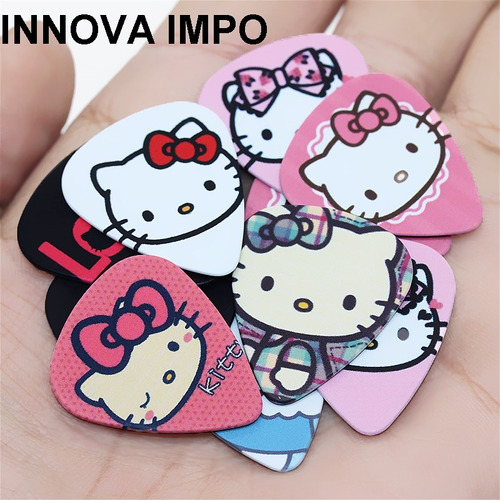 Pick De Colección Hello Kitty 0,71mm Pack X 5 Unidades