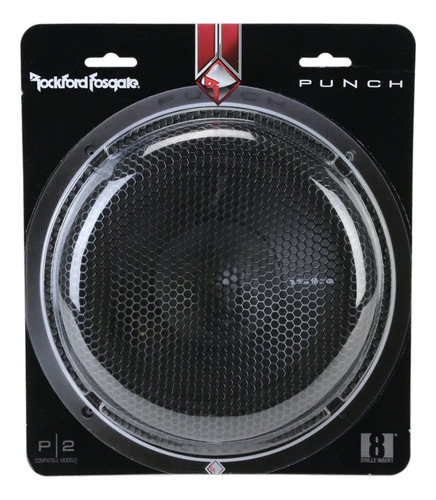 Rejilla Malla P Subwoofer Rockford Fosgate D 8 P2 P3 P2p3g-8 Color Negro