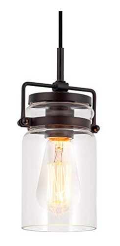 Lámpara Colgante De 8.0 in, Diseño Moderno De Casa De Campo