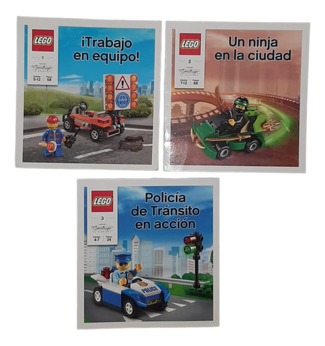 Lego® Libros De Cuentos Set Por 3 Titulos