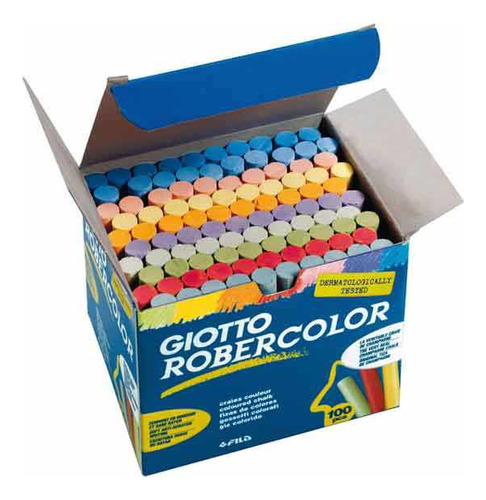 Tizas Color Giotto Color Caja X100 Serviciopapelero