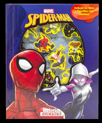 Libro Spider-man. Historias Animadas