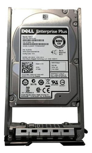 Hd Dell Equallogic 600gb 2.5 6gbps Sas Pn 07149n 7149n