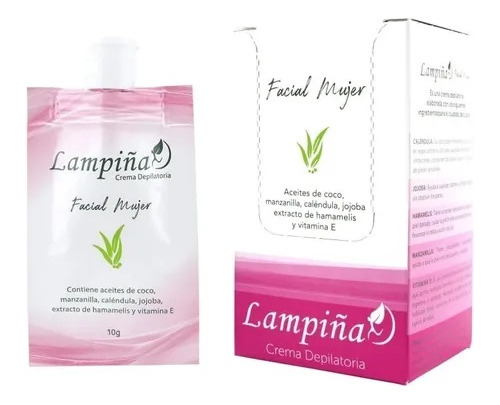 Crema Depiladora Lampiña Para Rostro Femenino 