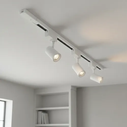 Trilho Eletrificado 50 Cm + 3 Spots 7w | MercadoLivre