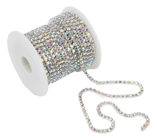Adorno De Cadena De Diamantes De Imitación De Colores Brilla