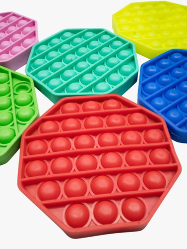 Pop It Juguete Juego Burbujas Novedad Anti Estrés Colores