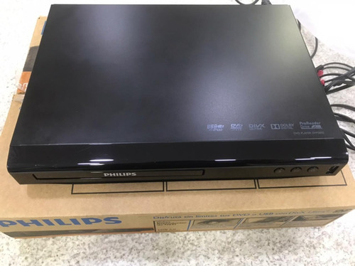 Reproductor Dvd Philips Dvp 2850 Divx Usb 2.0 - Poco Uso