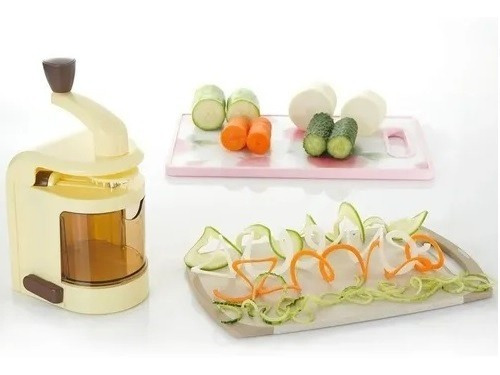 Imagen 2 de 7 de Spiralizer Verduras Manual Cortador Procesador Vegetales