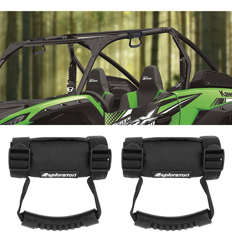 Asas De Agarre Para Utv, Polaris - Pack X 2 Negro.