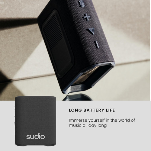 Parlante Portatil Bluetooth Sudio S2 Beige
