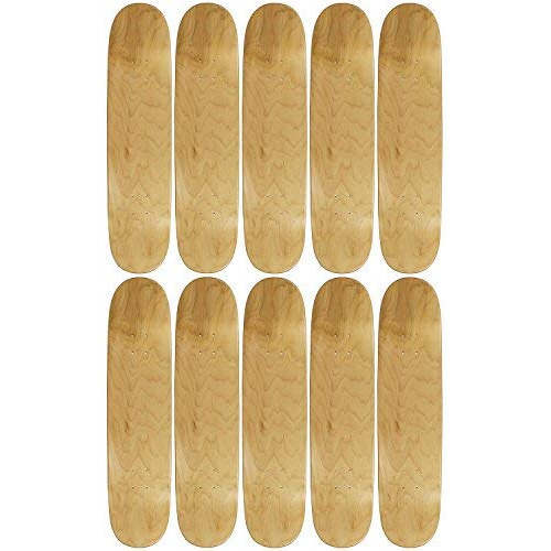 Moose 10 Cuenta 7,75  Blank Skateboard Deck Natural 7-ply Ca