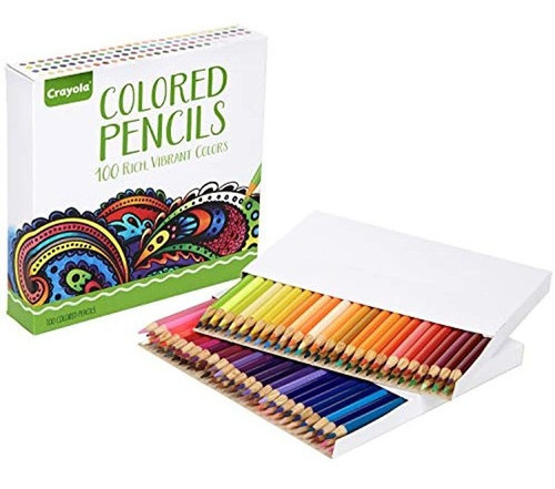 Crayola 100 Lápices De Colores Exclusivo De Amazon Para Co