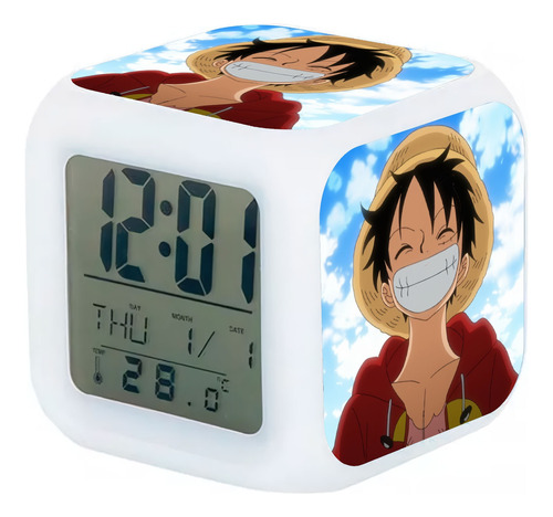 Reloj Despertador: One Piece | Monkey D. Luffy