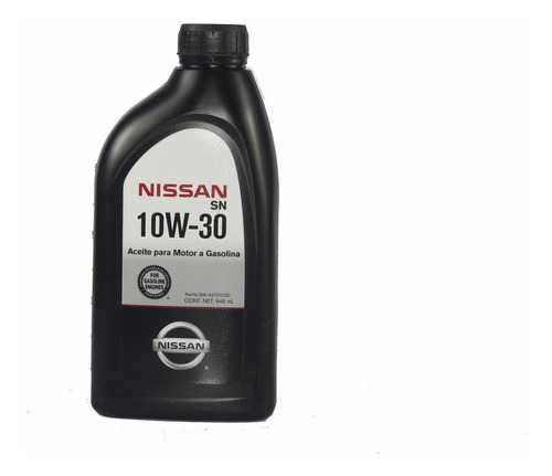 Kit Aceite Nissan Motor 10w30 Sentra 1.8 2015 Original