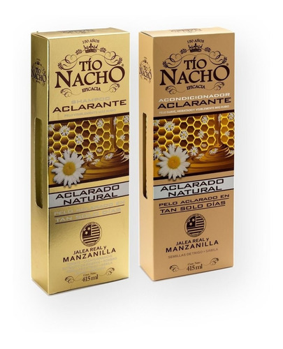 Tio Nacho Shampoo Aclarante Y Acondic  Monoestuche