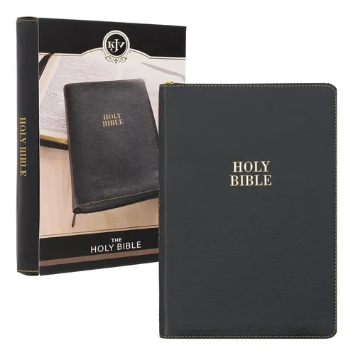 Livro: Kjv Holy Bible, Thinline Large Print Faux Leather Red Letter ...