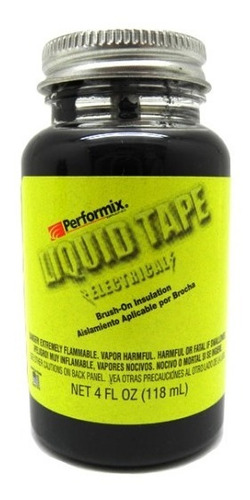 Liquid Tape Aislante Eléctrico Cinta Aisladora Liquida 118ml Color Negro