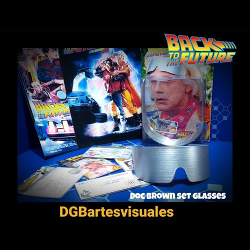 Doc Brown Volver Al Futuro Set Anteojos 2015