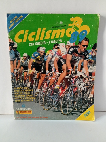 Álbum Ciclismo 89     Colombia   Europa