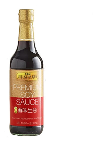 Imagen 1 de 4 de Salsa De Soja Premium Lee Kum Kee 500ml Importada