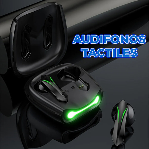 Audífonos Abejorro In-ear Gamer Inalámbricos Bluetooth M5 Gamer Color Negro