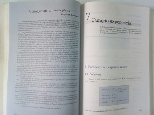 Matemática 2°grau Volume 1 Gelson Iezzi Livro Azul (Usado)