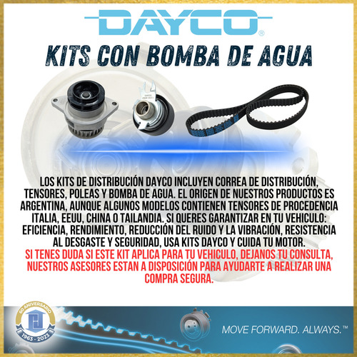 Kit De Distribucion C/ Bomba Dayco Ktbwp4610