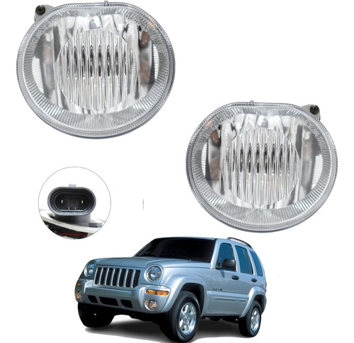 Faros De Niebla Jeep Liberty 2002 2003 2004 Nuevos