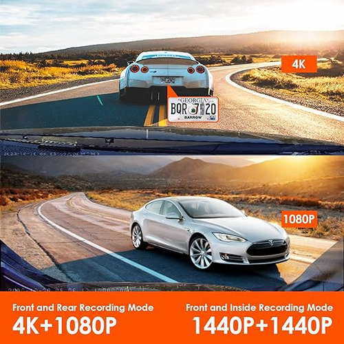 Vantrue N4 3 Canales 4k Dash Cam